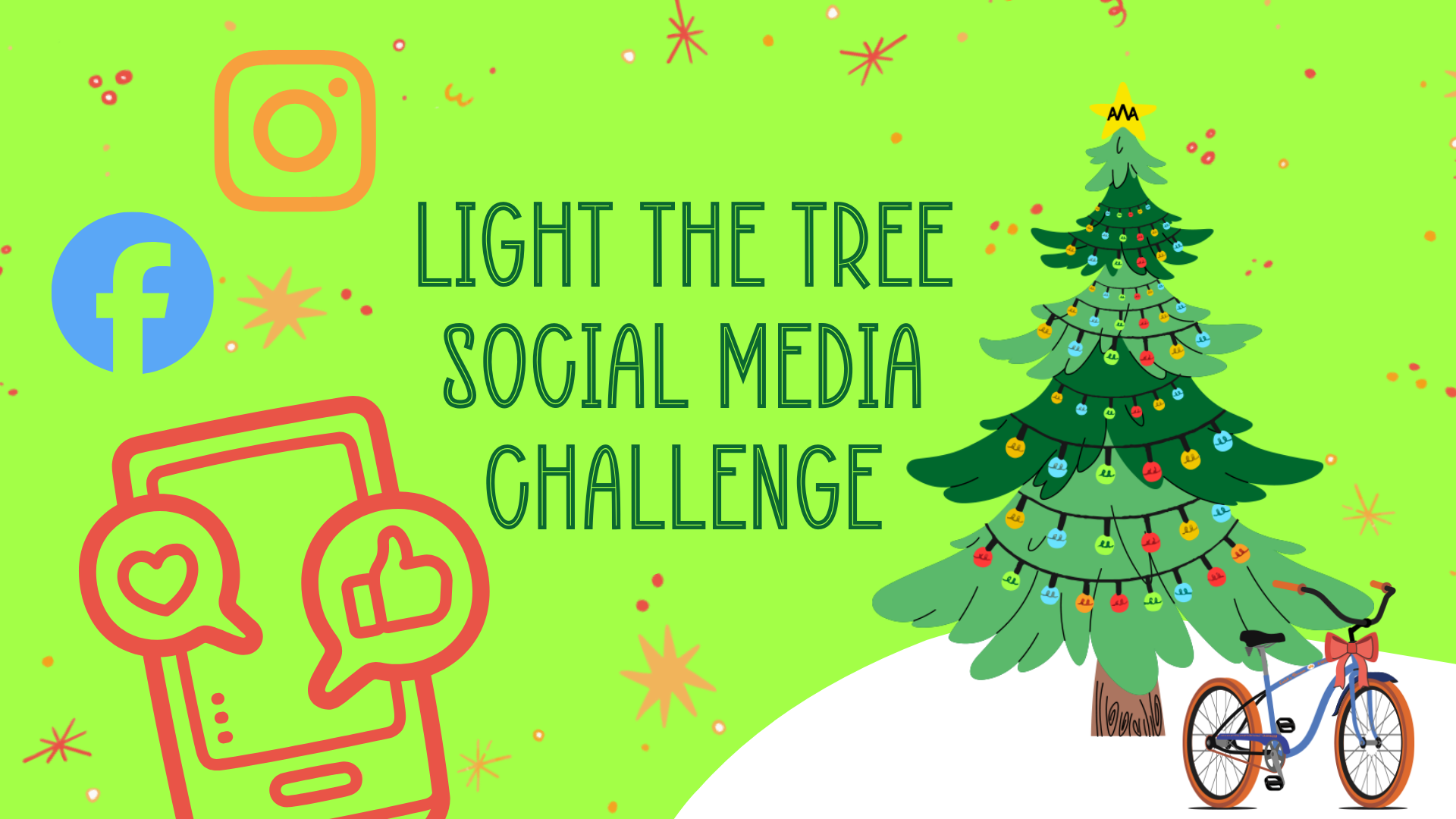 Light the Tree Social Media Challenge