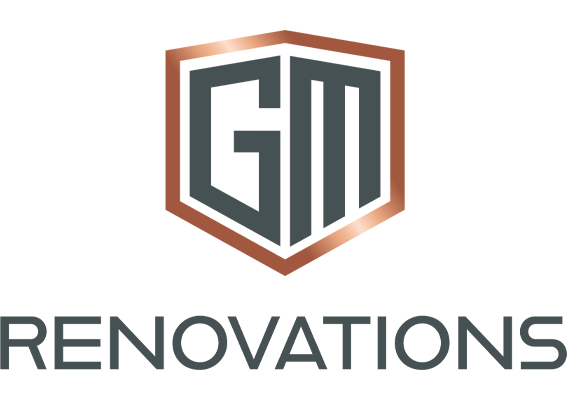 GM Renovations logo.