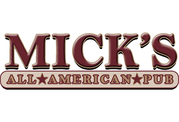 Mick's All American Pub logo.