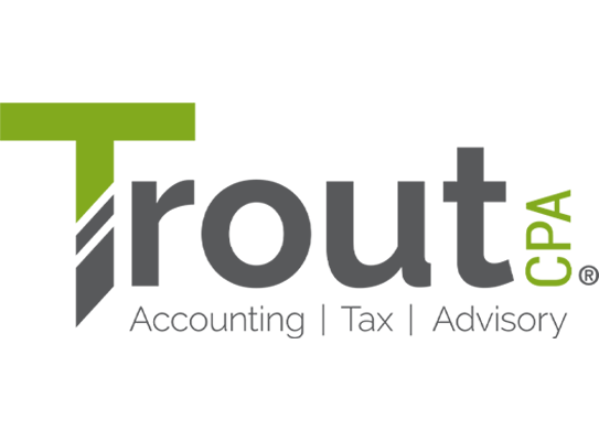 Trout CPA logo.